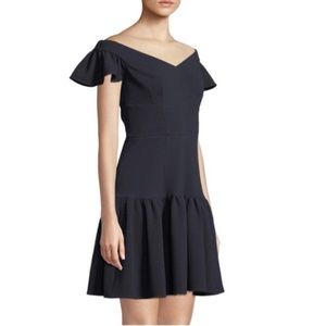 REBECCA TAYLOR Navy Blue 318209d829 Casual Dress 0